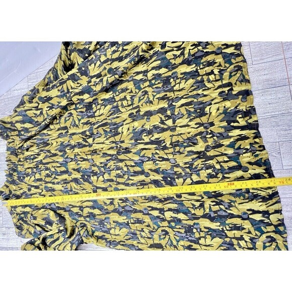 Maison D’Amelie Bishop Sleeve Floral Semi Sheer Regency Blouse XL Whimsigoth - Picture 12 of 15